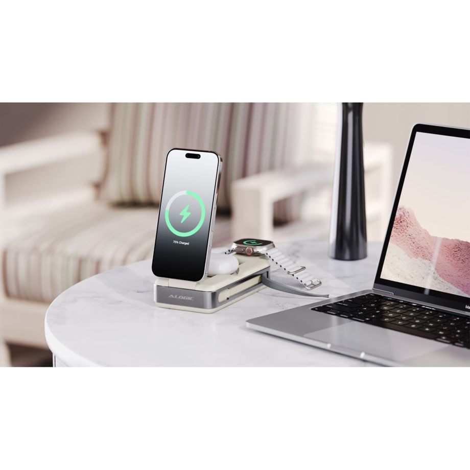 Alogic Roam 6-in-1 Powerbank 21.000 mAh with Qi2 + 100W USB-C