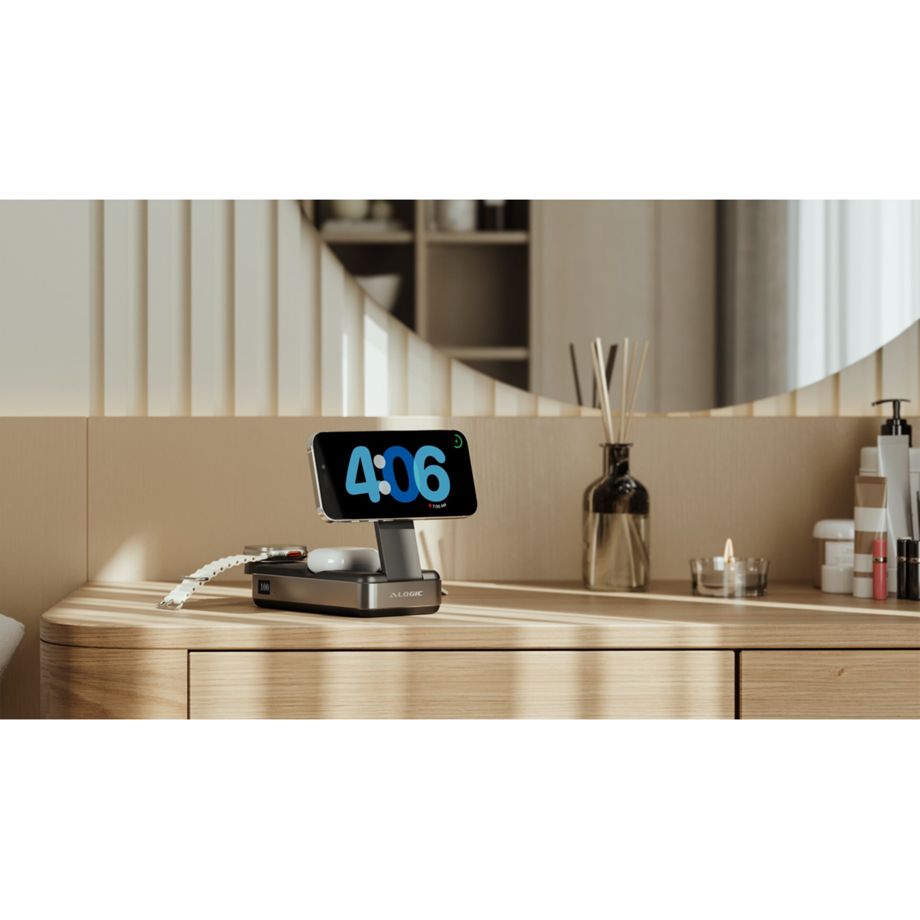 Alogic Roam 6-in-1 Powerbank 21.000 mAh with Qi2 + 100W USB-C