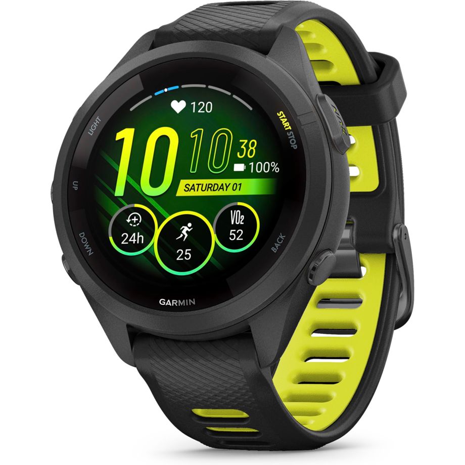 Garmin Forerunner 265S Schwarz/Zitronengelb
