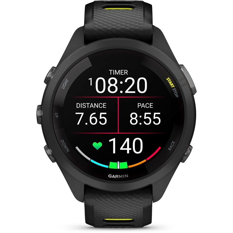 Garmin Forerunner 265S Schwarz/Zitronengelb