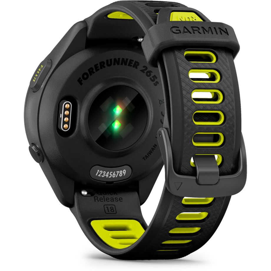 Garmin Forerunner 265S Schwarz/Zitronengelb